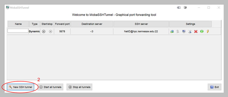 MobaXterm Initial Window